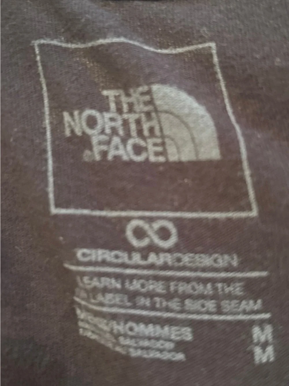 The North Face Black Long Sleeve Crew Tee with Subtle Logo